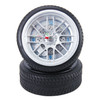Battery Powered Plastic Wheel Tire Caliper Shaped Desk Alarm Clock, Size: 10.5*4.5cm