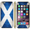 Scottish Flag Pattern Mobile Phone Decal Stickers for iPhone 6 Plus & 6S Plus