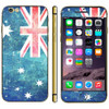 Australian Flag Pattern Mobile Phone Decal Stickers for iPhone 6 Plus & 6S Plus