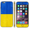 Ukrainian Flag Pattern Mobile Phone Decal Stickers for iPhone 6 Plus & 6S Plus