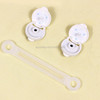 2x Baby Safety Lock Band for Cupboard / Drawers / Wardrobe / Fridge(White)
