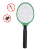 Hand Racket Mosquito Swatter Insect Home Garden Pest Bug Fly Mosquito Zapper Swatter Killer Electric Fly Swatter(Red)