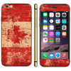 Canadian Flag Pattern Mobile Phone Decal Stickers for iPhone 6 Plus & 6S Plus