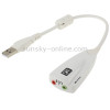 Steel Series 5H V2 USB 7.1 Channel Sound Adapter External Sound Card(White)