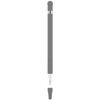 Anti-lost Cap Touch Screen Silicone Protective Cover for Apple Pencil 1(Grey)