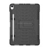 Tire Texture TPU+PC Shockproof Case for iPad Pro 11 inch (2018), with Holder & Pen Slot (Black)