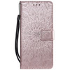 Sun Embossing Pattern Horizontal Flip Leather Case for Xiaomi Redmi Note 7, with Card Slot & Holder & Wallet & Lanyard (Rose Gold)