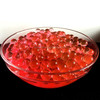 1000 PCS Home Decor Pearl Shaped Crystal Soil Water Beads Bio Gel Ball For Flower/Weeding Mud Grow Magic Jelly Balls(Red)