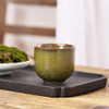 Ceramic Kiln Transmutation Tea Cup Handmade Kungfu Tea Bowl(Round cup)