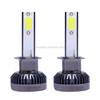 2 PCS H1 DC9-36V / 36W / 3000K / 6000LM IP68 Car / Motorcycle Mini COB LED Headlight Lamps / Fog Light(Gold Light)