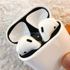 Creative Dustproof Protective Sticker for Apple AirPods 1/2(Black)