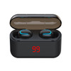 HBQ-Q32 TWS Bluetooth 5.0 Binaural Stereo Wireless Sports Bluetooth Earphone with Charging Box & Digital Display