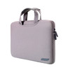 12 inch Portable Air Permeable Handheld Sleeve Bag for MacBook, Lenovo and other Laptops, Size:32x21x2cm(Grey)