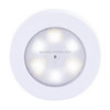 Warm White / White / Yellow Light LED Night Light, 6 LEDs Decoration Light for Car, Hotel, Corridor, Exhibition Hall, Wardrobe(White)