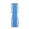 2 in 1 Adjustable Universal Mini Adhesive Holder Stand + Slim Finger Grip, Size: 7.3 x 2.2 x 0.3 cm, For iPhone, Galaxy, Huawei, Xiaomi, LG, HTC and Tablets(Blue)