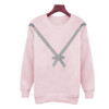Personalized Loose Printed Sweatshirt (Color:Pink Size:XL)
