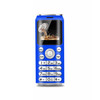 Satrend K8 Mini Mobile Phone, 1.0 inch, Hands Free Bluetooth Dialer Headphone, MP3 Music, Dual SIM, Network: 2G (Blue)