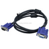 5m Good Quality VGA 15 Pin Male to VGA 15 Pin Female Cable for LCD Monitor, Projector, etc(Black)