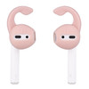 Wireless Bluetooth Earphone Silicone Ear Caps Earpads for Apple AirPods 1 / 2 (Pink)