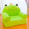 Cartoon Folding Children Kids Sofa Plush Toy Multi-function Baby Seat Kindergarten Stool(Frog)