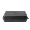 Outdoor Shockproof Waterproof Tool Box Airtight Case EDC Travel Sealed Container(Black)