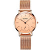 OLEVS 5190 Women Waterproof Ultra-thin Small Dial Quartz Watch(Rose Gold)