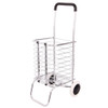 Portable Foldable Aluminum Alloy Luggage Truck Hand Cart Shopping Small Trolley Case