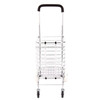 Portable Foldable Household Aluminum Alloy Luggage Truck Hand Cart Shopping Small Trolley Case