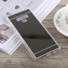 Acrylic + TPU Electroplating Mirror Case for Galaxy Note9 (Black)