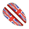 1 Pair Colorful Flag Pattern Universal Car Rearview Mirror Rain Blades Car Back Mirror Eyebrow Rain Cover