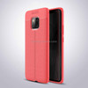 Litchi Texture TPU Shockproof Case for Huawei Mate 20 Pro (Red)