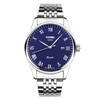 SKMEI 9058 Multifunctional Outdoor Fashion Waterproof Steel Strip Quartz Wrist Watch(Men Style Blue)