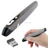 2.4GHz 500 / 1000cpi Wireless Pen Mouse with USB Mini Receiver, Transmission Distance: 10m (Gray)(Grey)