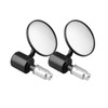 MB-MR009 Modified Motorcycle Rearview Reflective Mirror Rearview Side Mirrors (Black)