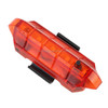 Bicycle USB Rechargeable Taillight LED Tail Lamp (Red Light)