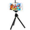Portable Aluminum Tripod, For iPad, iPhone, Galaxy, Huawei, Xiaomi, LG, HTC and Other Smart Phones(Black)
