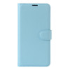 For Nokia 5 Litchi Texture Horizontal Flip Leather Case with Holder & Card Slots & Wallet(Blue)