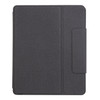 H12 For iPad Pro 12.9 inch ?2018? Ultra-thin Bluetooth Keyboard Leather Case with Stand & Pen Slot Function (Black)