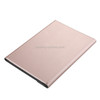 A510 Bluetooth 3.0 Ultra-thin Detachable Bluetooth Keyboard Leather Case for Samsung Galaxy Tab A 10.1 (2019) T510 / T515, with Pen Slot & Holder (Rose Gold)