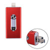 RQW-02 3 in 1 USB 2.0 & 8 Pin & Micro USB 64GB Flash Drive, for iPhone & iPad & iPod & Most Android Smartphones & PC Computer(Red)