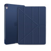 Horizontal Flip Ultra-thin Magnetic PU Leather Case for iPad Pro 11 inch (2018), with  Sleep / Wake-up Function(Dark Blue)