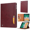 Knead Skin Texture Horizontal Flip Leather Case for iPad Pro 12.9 inch 2018, with Photo Frame & Holder & Card Slots & Wallet & Pen Slot (Wine Red)