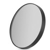 Magnification Small Round Mirror with Suction Cup Makeup Mirror 8.8cm Magnification Makeup Mirror, Model:Black Five Times