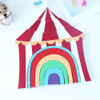 Children Toys Wooden Stacks Rainbow Blocks Circus Ornaments  Home Decoration