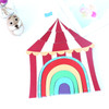 Children Toys Wooden Stacks Rainbow Blocks Circus Ornaments  Home Decoration