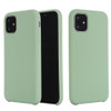 For iPhone 11 Pro Solid Color Liquid Silicone Shockproof Case (Mint Green)