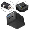 150W DC 12V-24V to AC 220V Car Multi-functional Correction Wave Power Inverter 5 USB Ports Charger Adapter (Black)