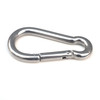 M6 Stainless Steel Carabiner Spring Hook Multi-tool Mountaineering Buckle Lock Camping Hook Rope, Inner Diameter: 5.8mm