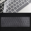 Keyboard Protector Silica Gel Film for MacBook Pro 13 / 15 with Touch Bar (A1706 / A1989 / A1707 / A1990)(Transparent)
