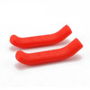 1Pair Universal Type Bicycle Brake Silicone Protection Covers(Red)